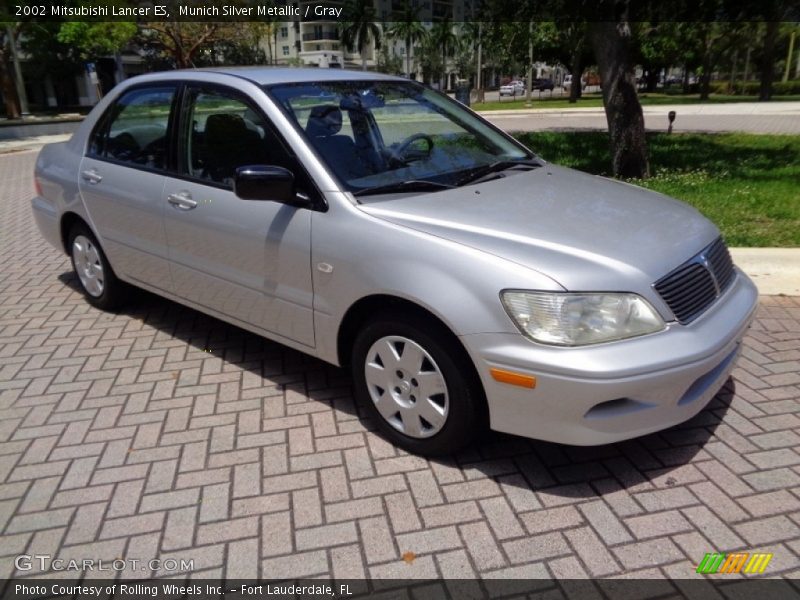 Munich Silver Metallic / Gray 2002 Mitsubishi Lancer ES
