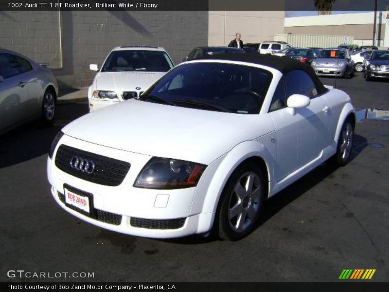 Brilliant White / Ebony 2002 Audi TT 1.8T Roadster
