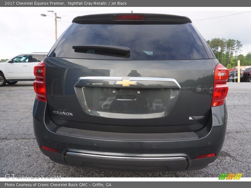 Nightfall Gray Metallic / Jet Black 2017 Chevrolet Equinox Premier