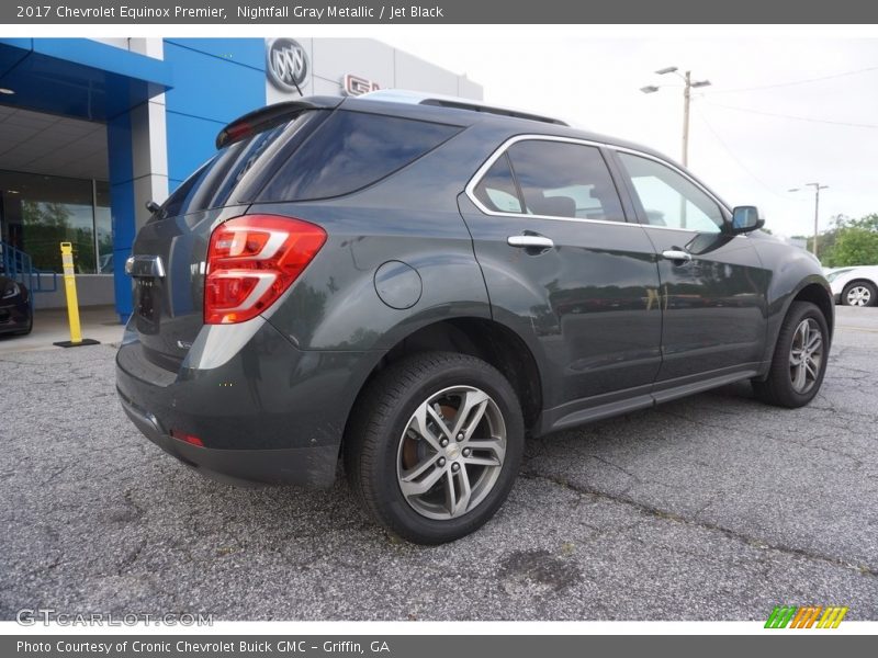 Nightfall Gray Metallic / Jet Black 2017 Chevrolet Equinox Premier
