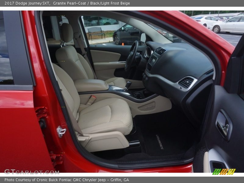 Granite Pearl-Coat / Black/Light Frost Beige 2017 Dodge Journey SXT