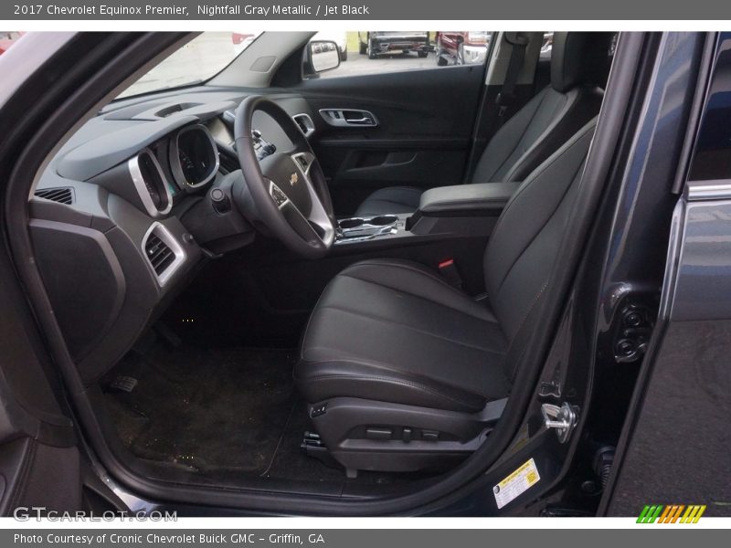 Nightfall Gray Metallic / Jet Black 2017 Chevrolet Equinox Premier