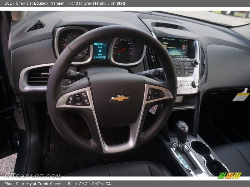 Nightfall Gray Metallic / Jet Black 2017 Chevrolet Equinox Premier