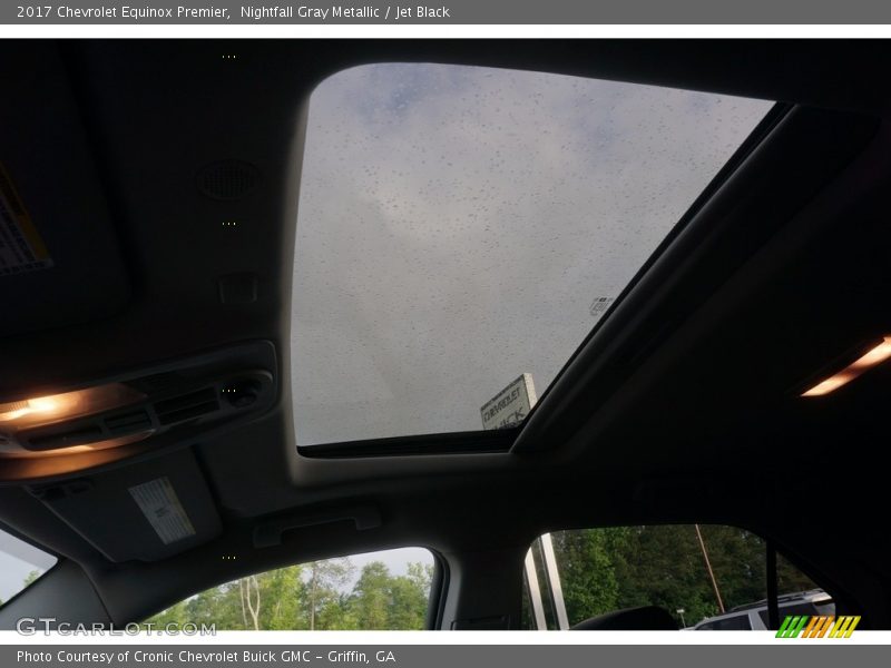 Nightfall Gray Metallic / Jet Black 2017 Chevrolet Equinox Premier