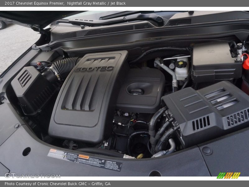 Nightfall Gray Metallic / Jet Black 2017 Chevrolet Equinox Premier