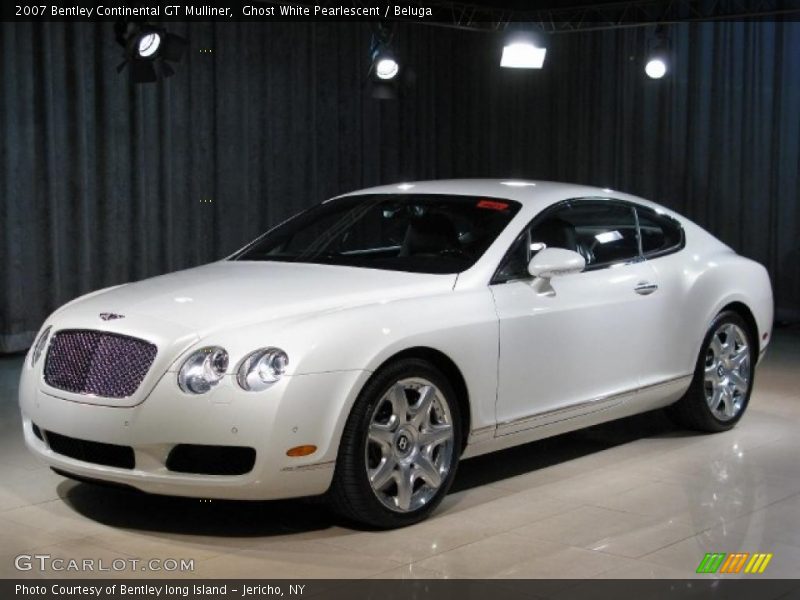 Ghost White Pearlescent / Beluga 2007 Bentley Continental GT Mulliner