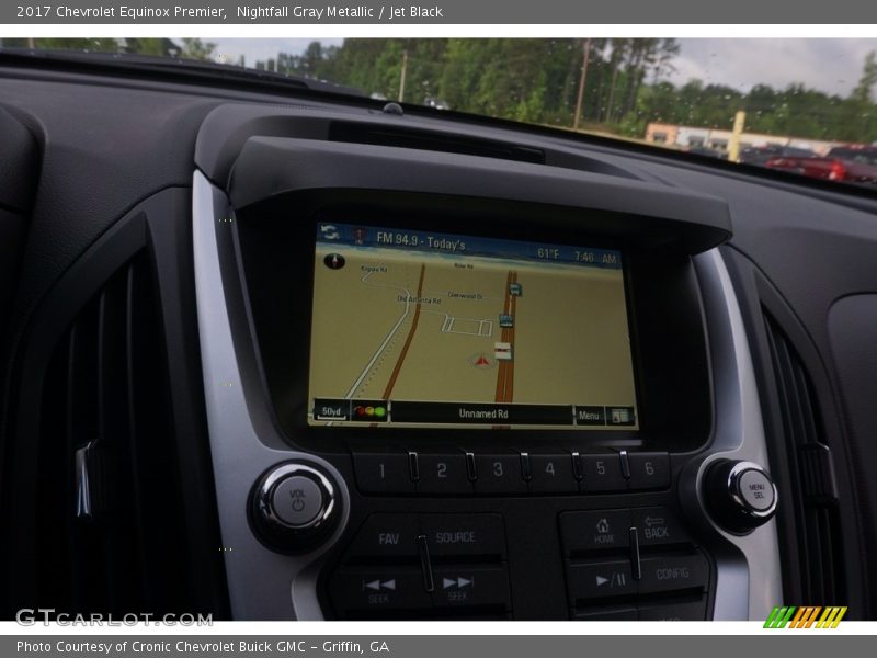 Nightfall Gray Metallic / Jet Black 2017 Chevrolet Equinox Premier