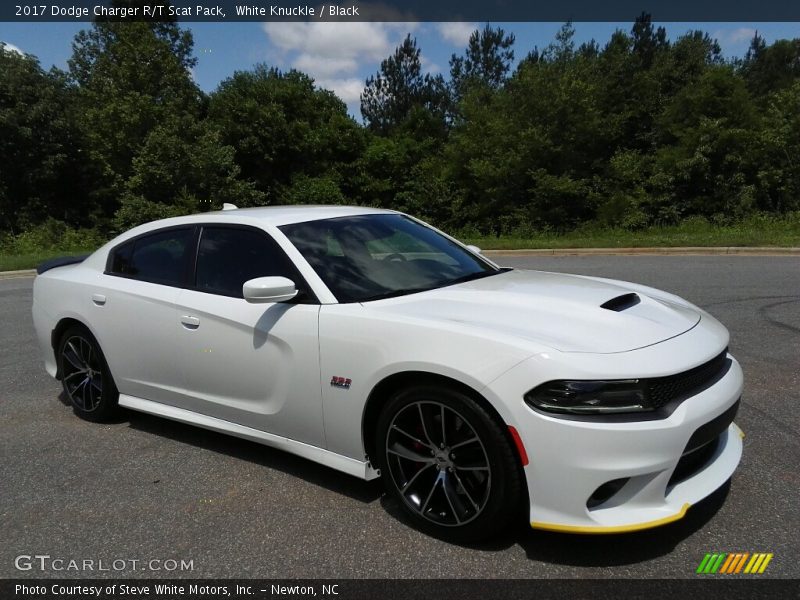 White Knuckle / Black 2017 Dodge Charger R/T Scat Pack