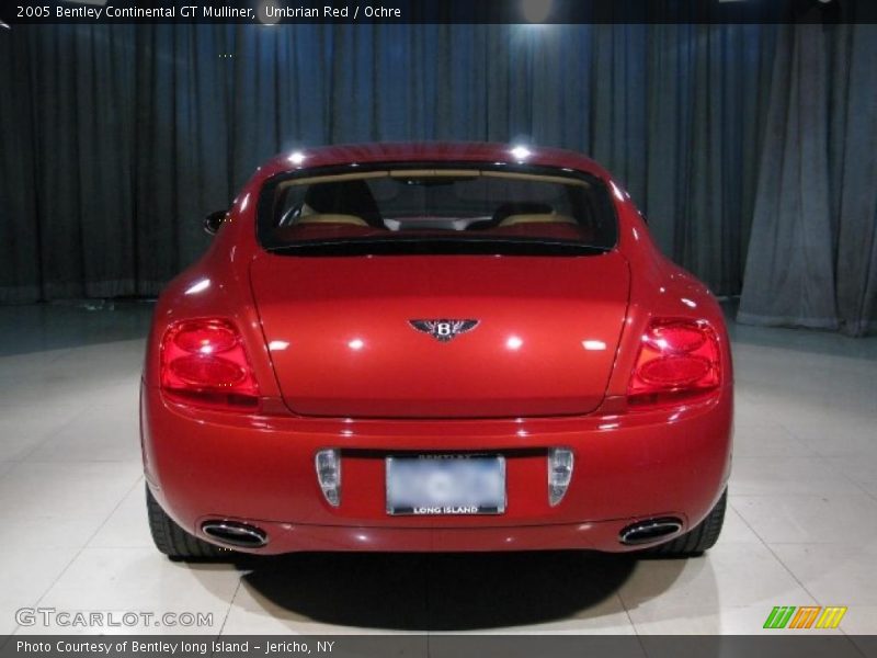 Umbrian Red / Ochre 2005 Bentley Continental GT Mulliner
