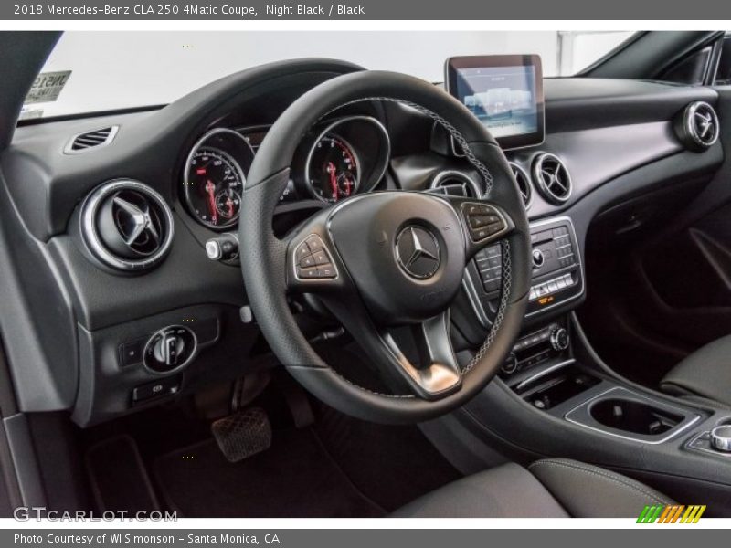 Dashboard of 2018 CLA 250 4Matic Coupe