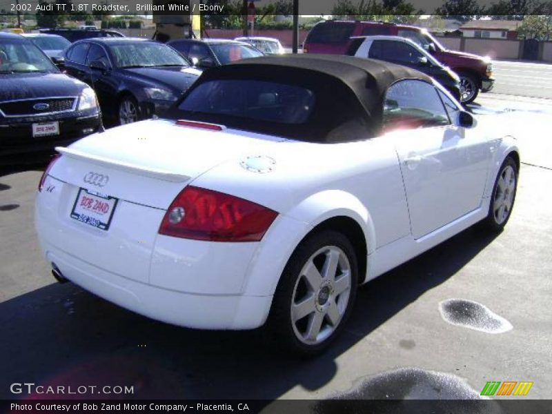 Brilliant White / Ebony 2002 Audi TT 1.8T Roadster