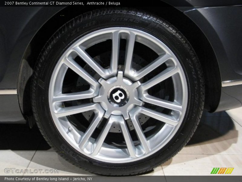 Anthracite / Beluga 2007 Bentley Continental GT Diamond Series