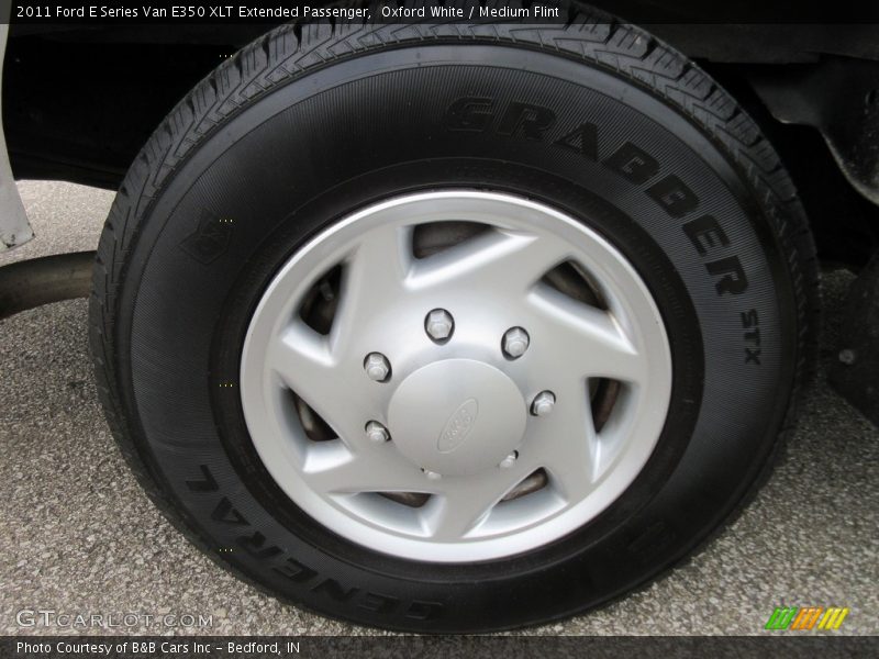 Oxford White / Medium Flint 2011 Ford E Series Van E350 XLT Extended Passenger