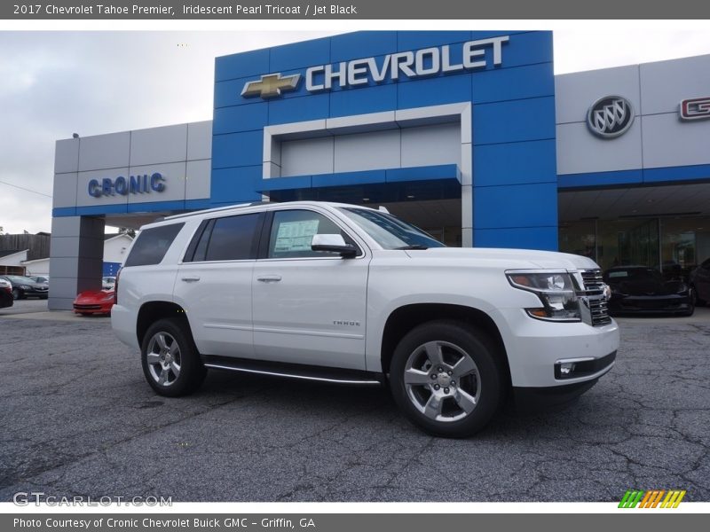 Iridescent Pearl Tricoat / Jet Black 2017 Chevrolet Tahoe Premier