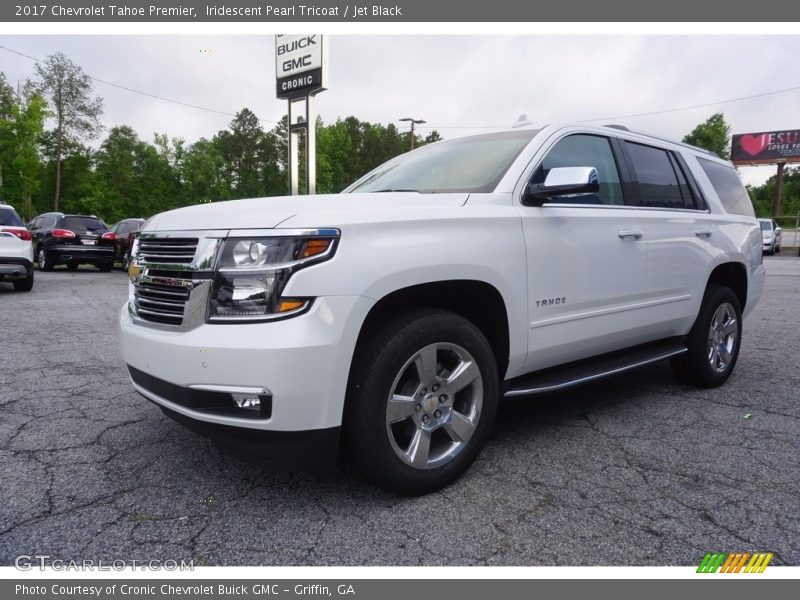 Iridescent Pearl Tricoat / Jet Black 2017 Chevrolet Tahoe Premier