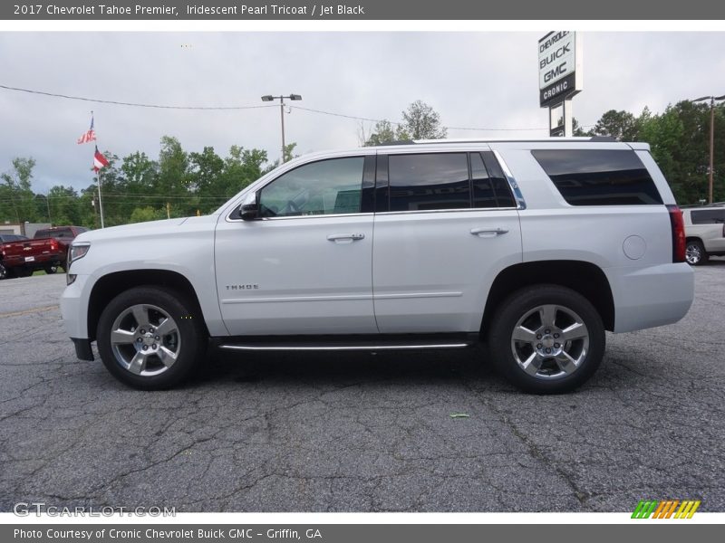 Iridescent Pearl Tricoat / Jet Black 2017 Chevrolet Tahoe Premier