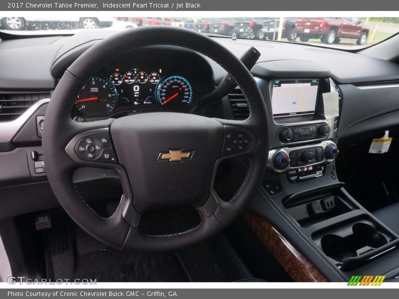Iridescent Pearl Tricoat / Jet Black 2017 Chevrolet Tahoe Premier