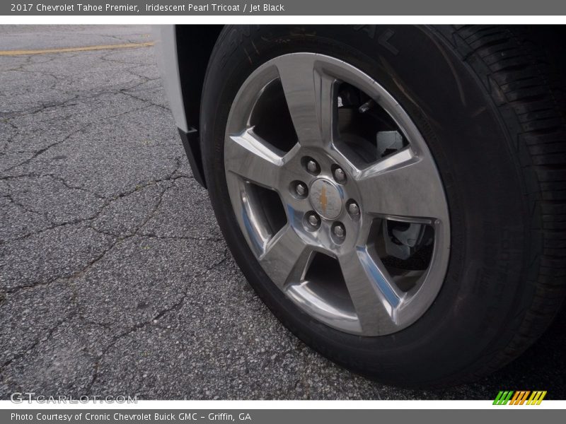 Iridescent Pearl Tricoat / Jet Black 2017 Chevrolet Tahoe Premier