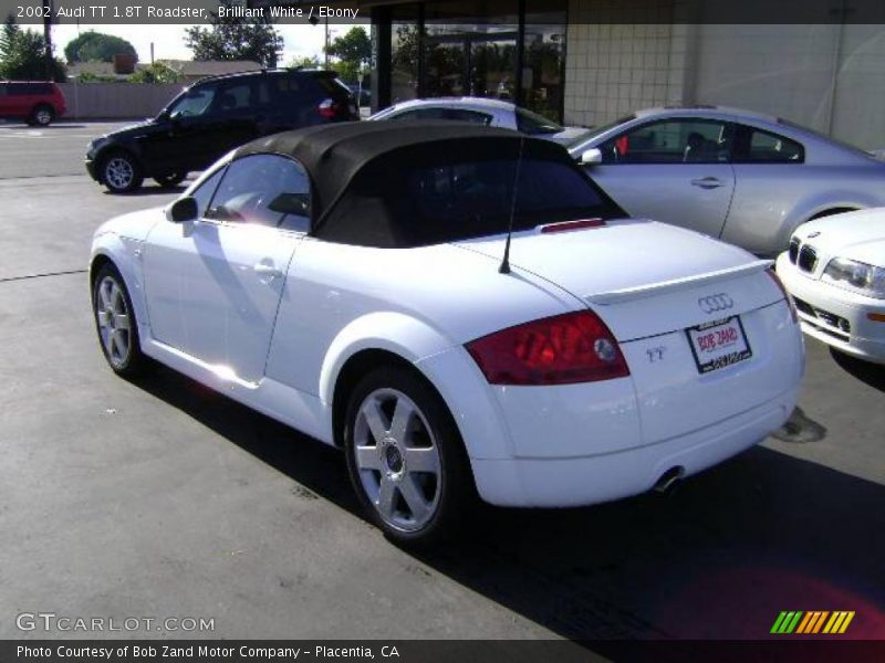 Brilliant White / Ebony 2002 Audi TT 1.8T Roadster