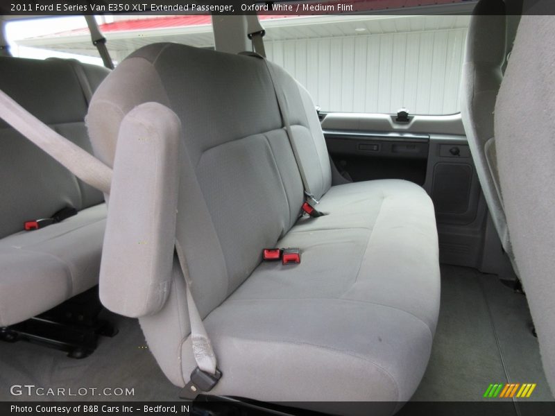 Oxford White / Medium Flint 2011 Ford E Series Van E350 XLT Extended Passenger