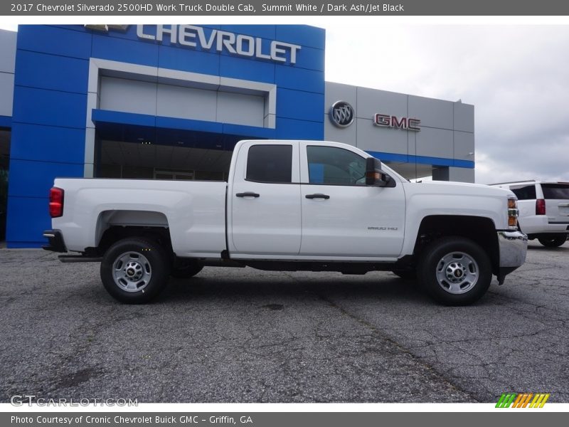 Summit White / Dark Ash/Jet Black 2017 Chevrolet Silverado 2500HD Work Truck Double Cab