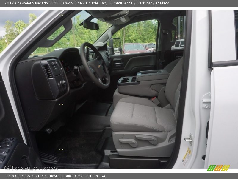 Summit White / Dark Ash/Jet Black 2017 Chevrolet Silverado 2500HD Work Truck Double Cab
