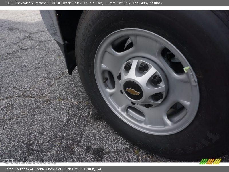 Summit White / Dark Ash/Jet Black 2017 Chevrolet Silverado 2500HD Work Truck Double Cab