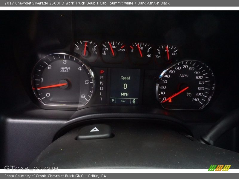  2017 Silverado 2500HD Work Truck Double Cab Work Truck Double Cab Gauges