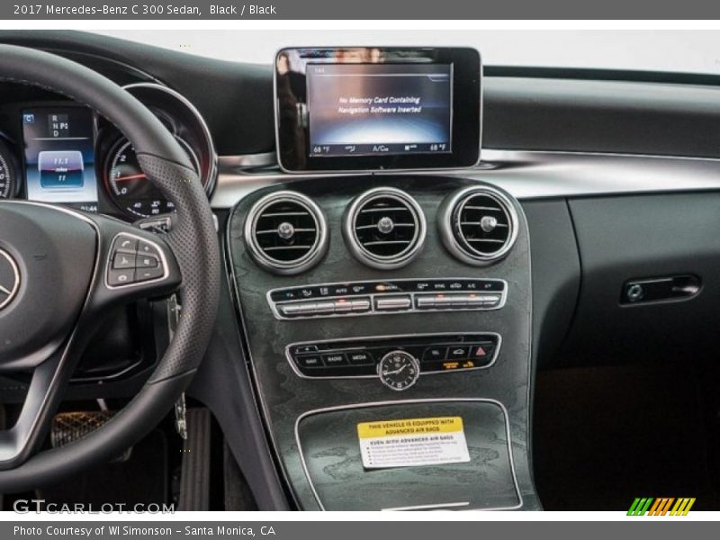 Black / Black 2017 Mercedes-Benz C 300 Sedan