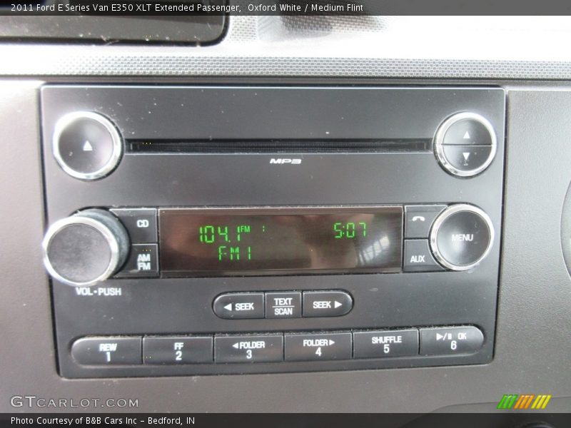 Oxford White / Medium Flint 2011 Ford E Series Van E350 XLT Extended Passenger