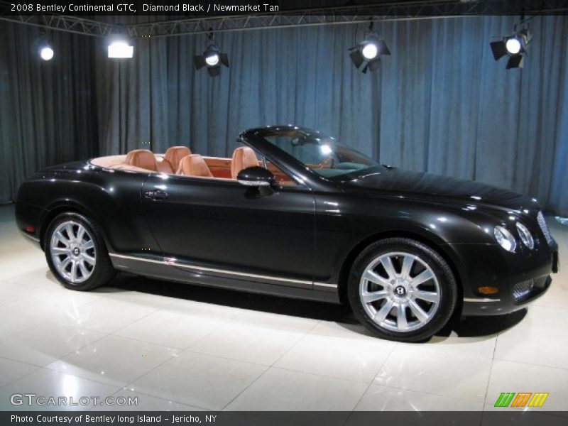 Diamond Black / Newmarket Tan 2008 Bentley Continental GTC
