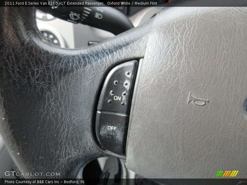 Oxford White / Medium Flint 2011 Ford E Series Van E350 XLT Extended Passenger