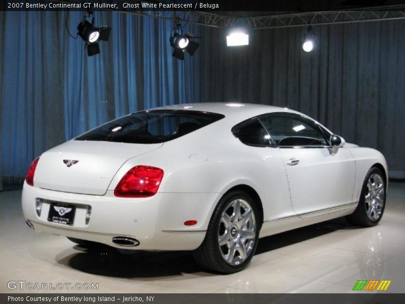 Ghost White Pearlescent / Beluga 2007 Bentley Continental GT Mulliner
