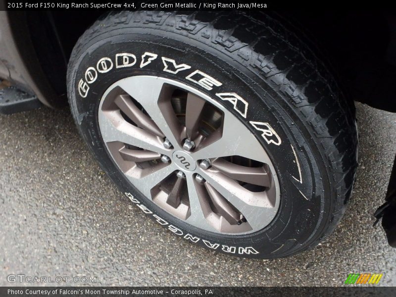 Green Gem Metallic / King Ranch Java/Mesa 2015 Ford F150 King Ranch SuperCrew 4x4