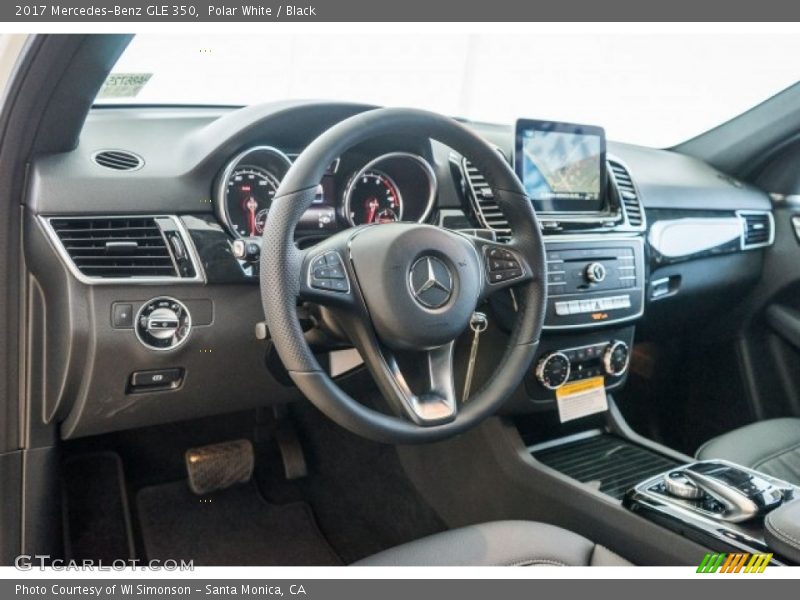 Polar White / Black 2017 Mercedes-Benz GLE 350