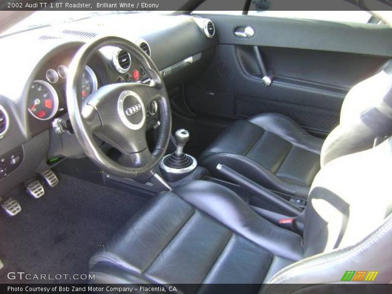 Brilliant White / Ebony 2002 Audi TT 1.8T Roadster