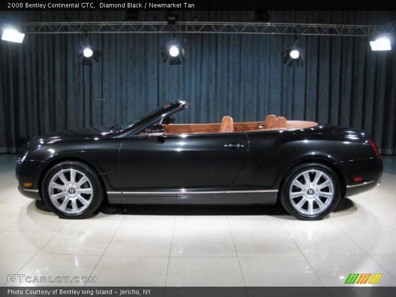 Diamond Black / Newmarket Tan 2008 Bentley Continental GTC