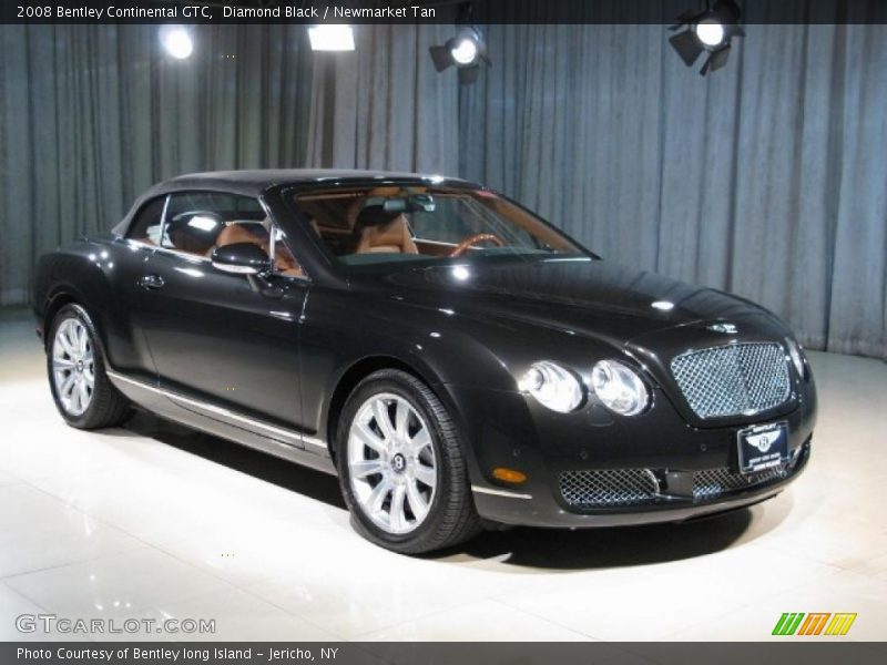Diamond Black / Newmarket Tan 2008 Bentley Continental GTC