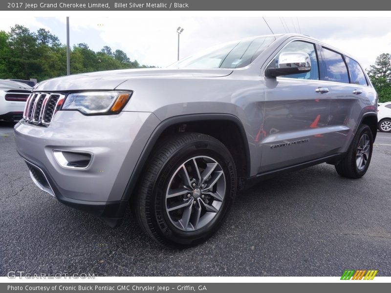 Billet Silver Metallic / Black 2017 Jeep Grand Cherokee Limited