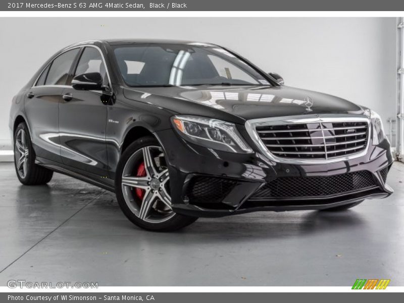 Front 3/4 View of 2017 S 63 AMG 4Matic Sedan