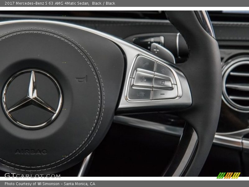  2017 S 63 AMG 4Matic Sedan Steering Wheel