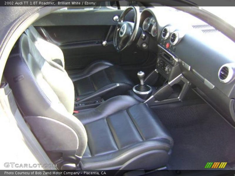 Brilliant White / Ebony 2002 Audi TT 1.8T Roadster