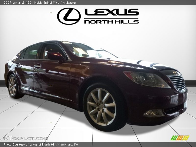 Noble Spinel Mica / Alabaster 2007 Lexus LS 460
