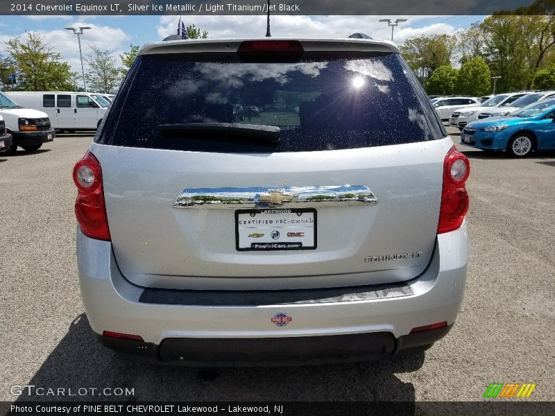 Silver Ice Metallic / Light Titanium/Jet Black 2014 Chevrolet Equinox LT