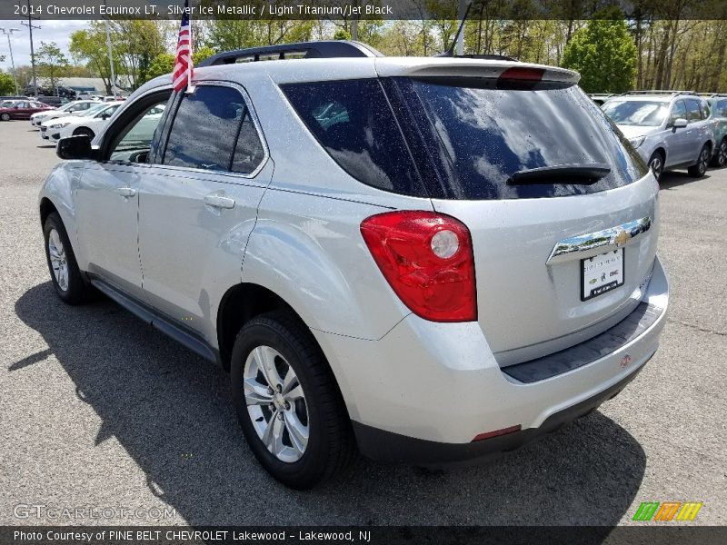 Silver Ice Metallic / Light Titanium/Jet Black 2014 Chevrolet Equinox LT