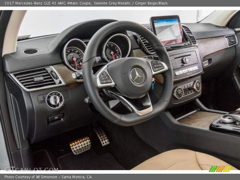 Dashboard of 2017 GLE 43 AMG 4Matic Coupe