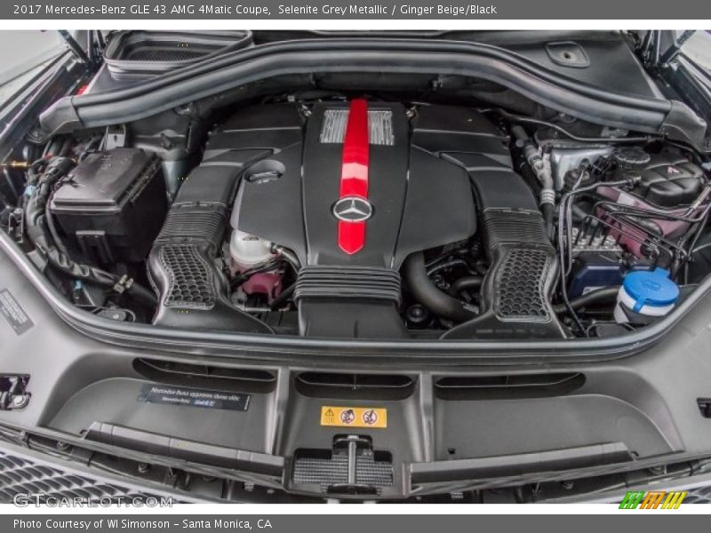 2017 GLE 43 AMG 4Matic Coupe Engine - 3.0 Liter DI biturbo DOHC 24-Valve VVT V6