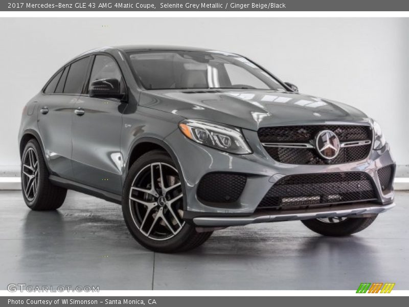 Front 3/4 View of 2017 GLE 43 AMG 4Matic Coupe