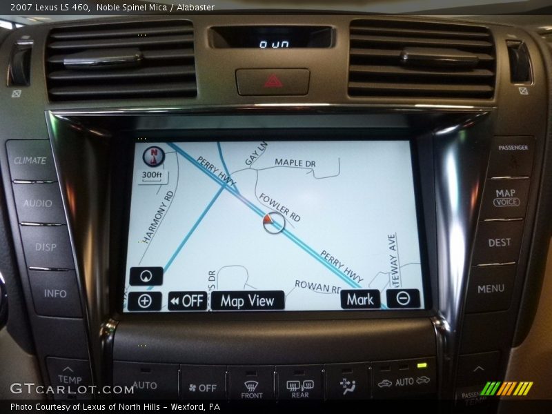 Noble Spinel Mica / Alabaster 2007 Lexus LS 460