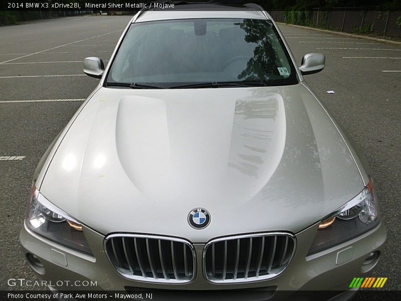 Mineral Silver Metallic / Mojave 2014 BMW X3 xDrive28i